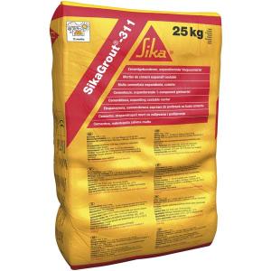 Materiale pentru rosturi si suprafete - Mortar expandabil granula maxima 1 mm SikaGrout 311 25 kg
